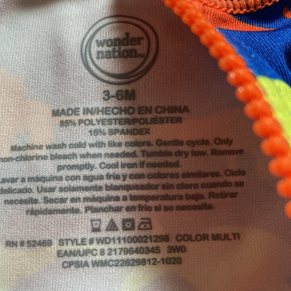 SPF swimming suit 3-6 - Picture 4 of 4